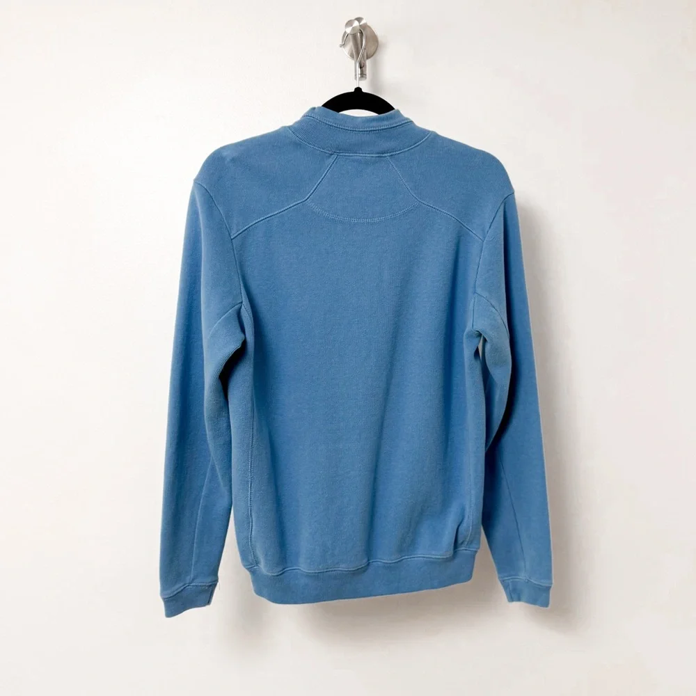 Disney Parks Walt Disney World Embroidered Mickey‎ Mouse Pullover Blue Small